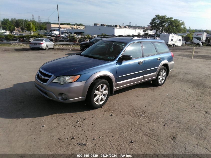 2009 Subaru Outback 2.5I VIN: 4S4BP61CX97310785 Lot: 39510529