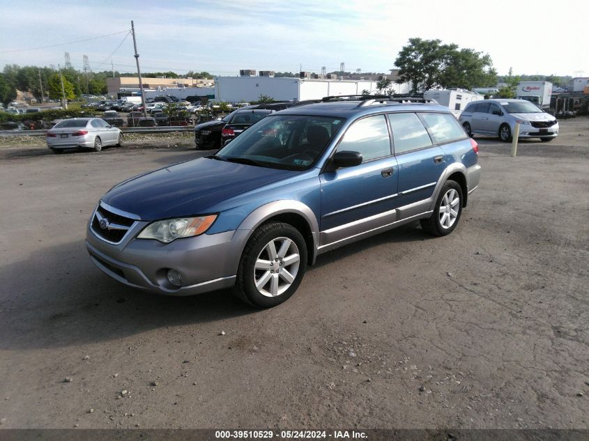 2009 Subaru Outback 2.5I VIN: 4S4BP61CX97310785 Lot: 39510529