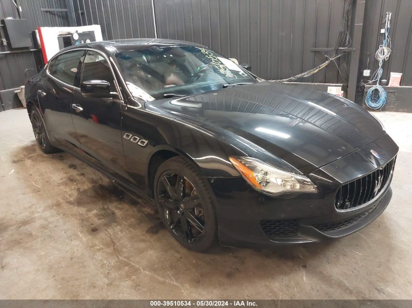 2016 Maserati Quattroporte S Q4 VIN: ZAM56RRA5G1183089 Lot: 39510534