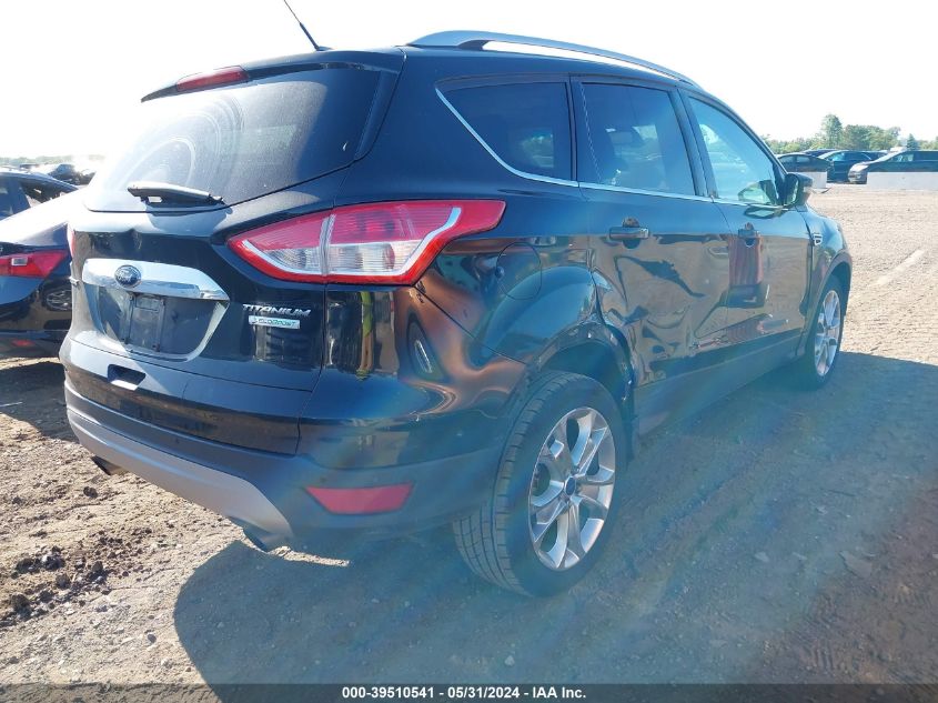 2014 Ford Escape Titanium VIN: 1FMCU0JX1EUC19834 Lot: 39510541