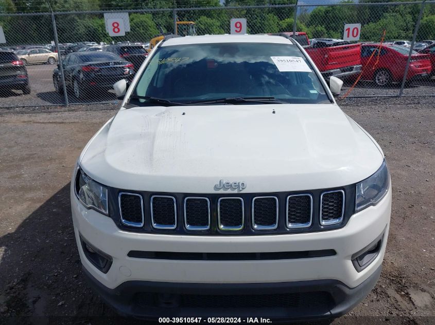 2021 Jeep Compass Latitude 4X4 VIN: 3C4NJDBB6MT601611 Lot: 39510547