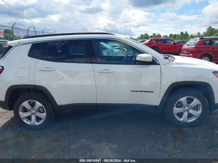 2021 Jeep Compass Latitude 4X4 VIN: 3C4NJDBB6MT601611 Lot: 39510547