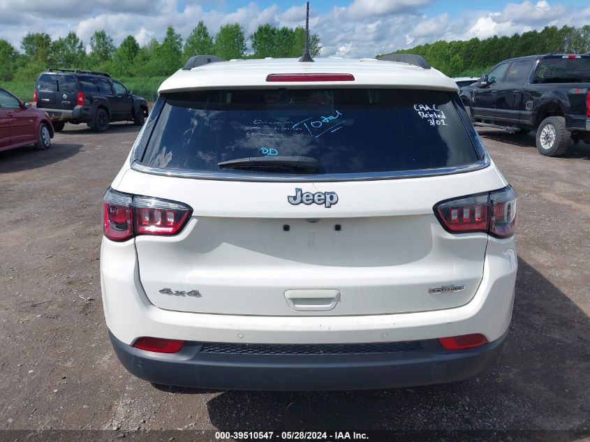 2021 Jeep Compass Latitude 4X4 VIN: 3C4NJDBB6MT601611 Lot: 39510547