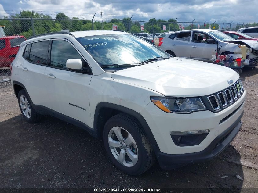 2021 Jeep Compass Latitude 4X4 VIN: 3C4NJDBB6MT601611 Lot: 39510547