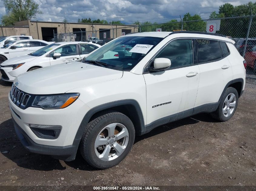 2021 Jeep Compass Latitude 4X4 VIN: 3C4NJDBB6MT601611 Lot: 39510547