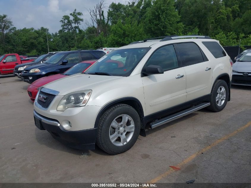 2012 GMC Acadia Sle VIN: 1GKKRPED8CJ141727 Lot: 39510552