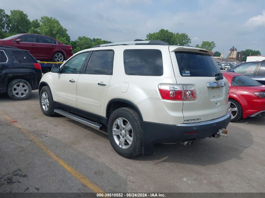 2012 GMC Acadia Sle VIN: 1GKKRPED8CJ141727 Lot: 39510552