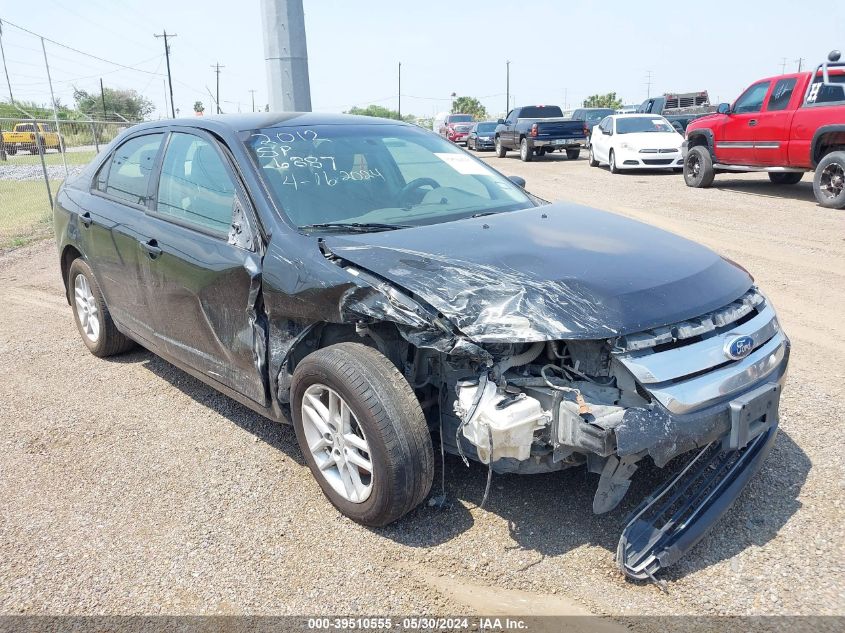 2012 Ford Fusion S VIN: 3FAHP0GA5CR246887 Lot: 39510555
