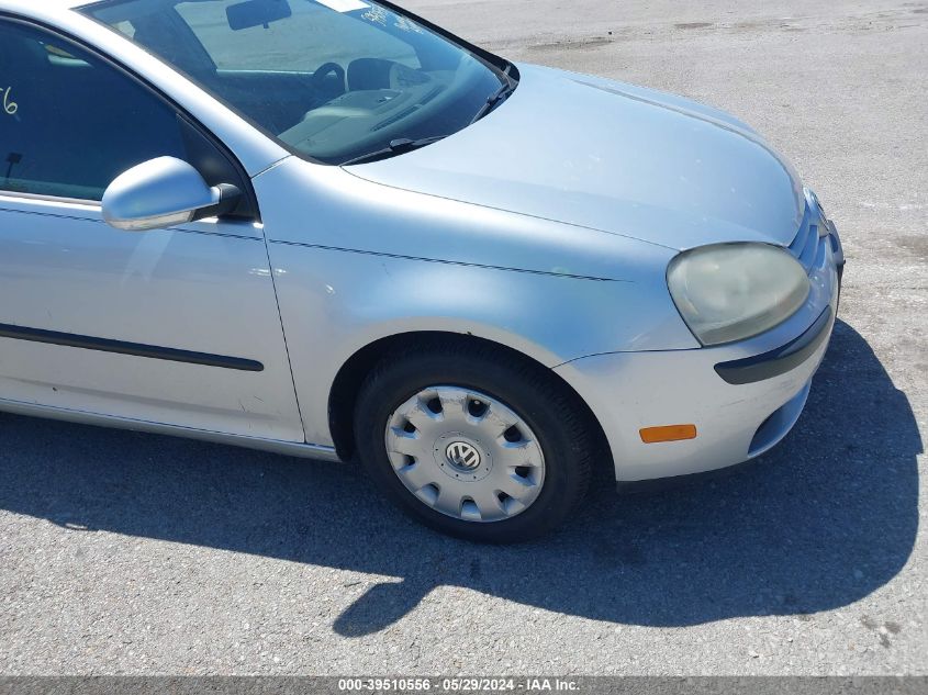 2008 Volkswagen Rabbit S VIN: WVWBA71K38W107244 Lot: 39510556