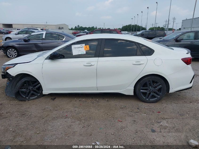 2021 Kia Forte Gt-Line VIN: 3KPF34AD9ME264535 Lot: 39510565