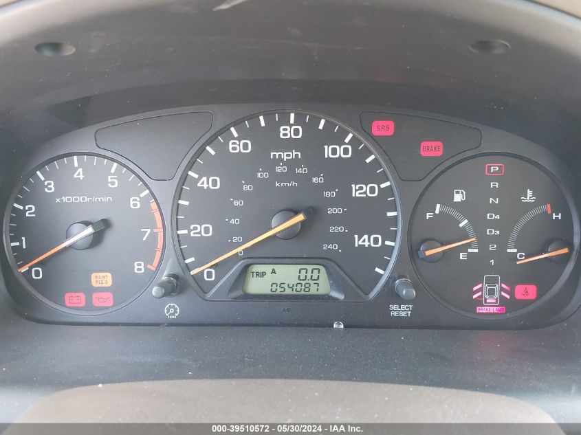 2000 Honda Accord 2.3 Ex VIN: JHMCG5667YC005657 Lot: 39510572