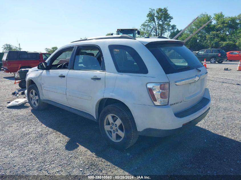 2008 Chevrolet Equinox Ls VIN: 2CNDL13F386339641 Lot: 39510583