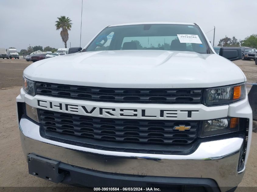 2021 Chevrolet Silverado 1500 2Wd Regular Cab Long Bed Wt VIN: 3GCNWAEF5MG365878 Lot: 39510584