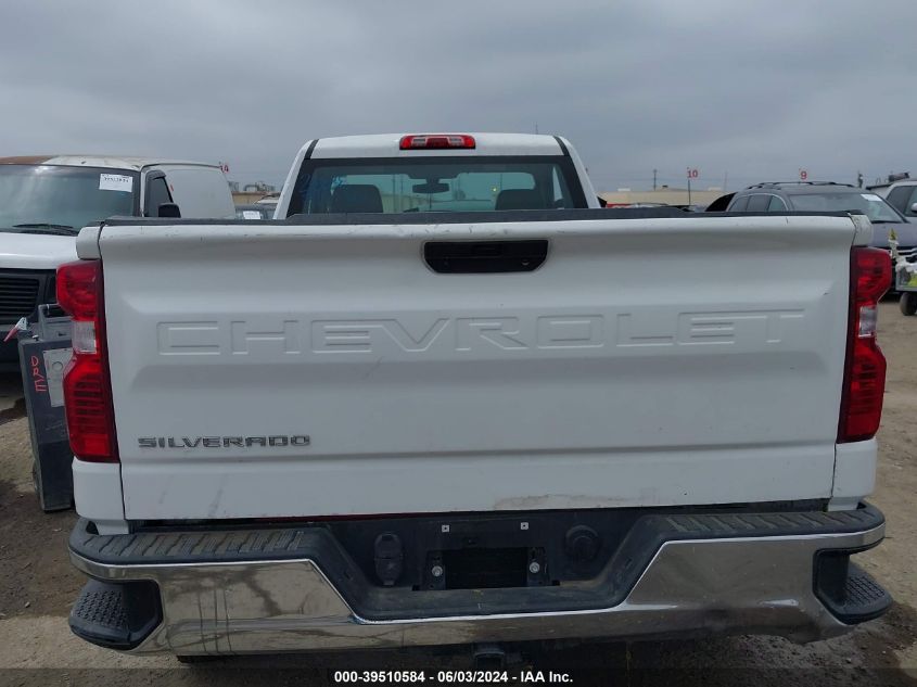 2021 Chevrolet Silverado 1500 2Wd Regular Cab Long Bed Wt VIN: 3GCNWAEF5MG365878 Lot: 39510584