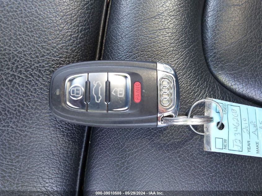 2010 Audi A5 2.0T Premium VIN: WAULFAFRXAA053286 Lot: 39510585