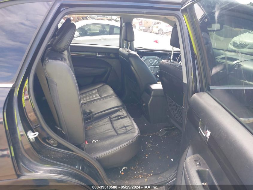 2012 Kia Sorento Sx V6 VIN: 5XYKW4A21CG260470 Lot: 39510588