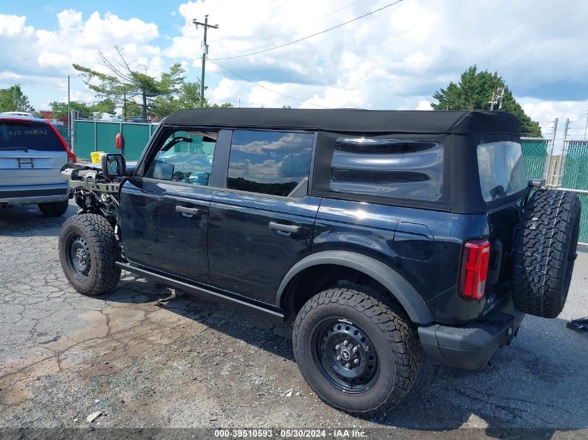 2023 Ford Bronco Black Diamond VIN: 1FMEE5DP9PLB74570 Lot: 39510593