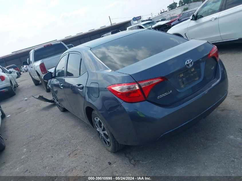 2018 Toyota Corolla Le VIN: 5YFBURHE4JP805217 Lot: 39510595