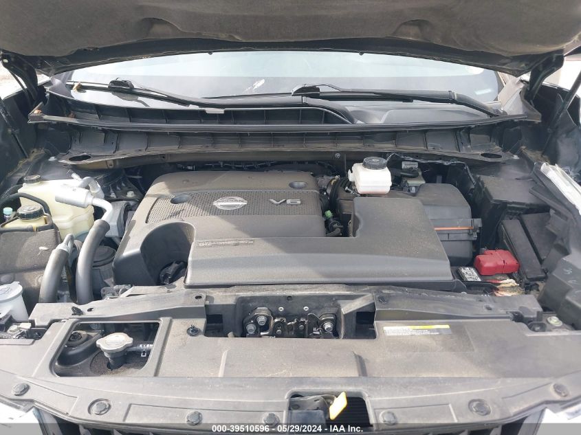 2017 Nissan Murano Platinum VIN: 5N1AZ2MG8HN154401 Lot: 39510596