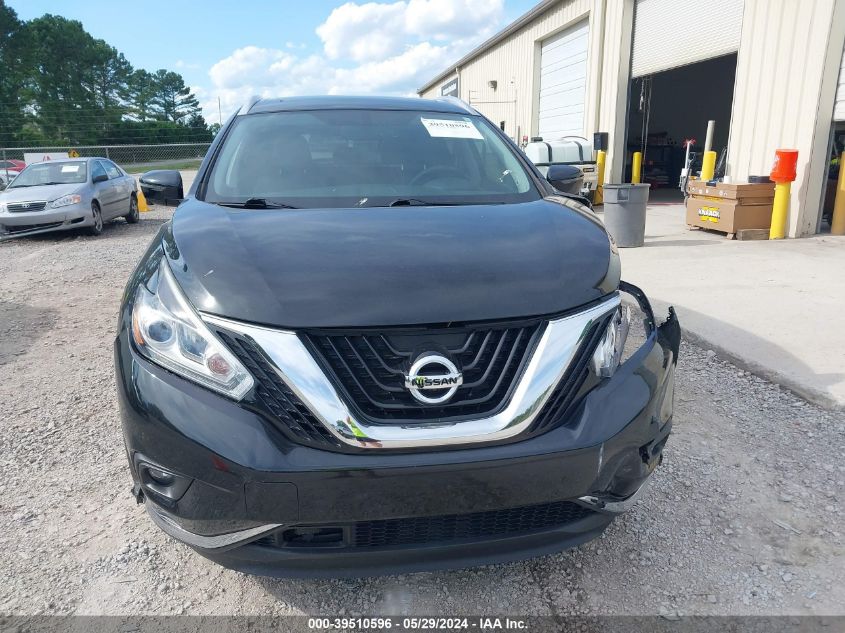 2017 Nissan Murano Platinum VIN: 5N1AZ2MG8HN154401 Lot: 39510596