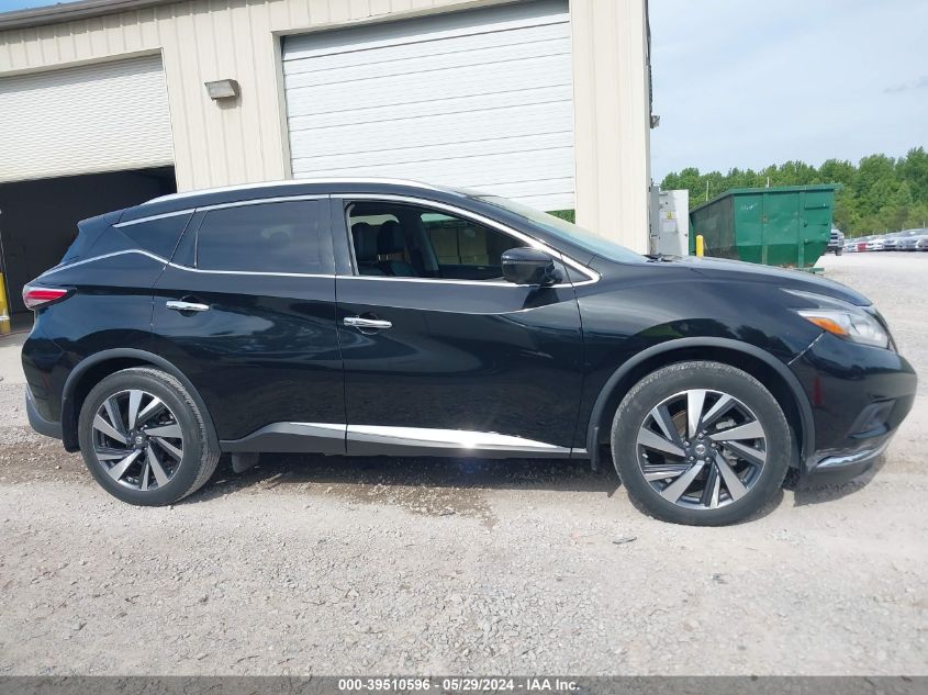 2017 Nissan Murano Platinum VIN: 5N1AZ2MG8HN154401 Lot: 39510596