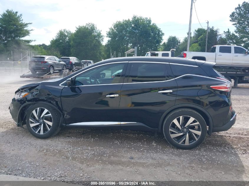 2017 Nissan Murano Platinum VIN: 5N1AZ2MG8HN154401 Lot: 39510596