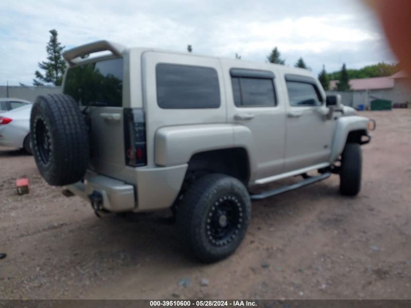 2007 Hummer H3 Suv VIN: 5GTDN13E678252839 Lot: 39510600