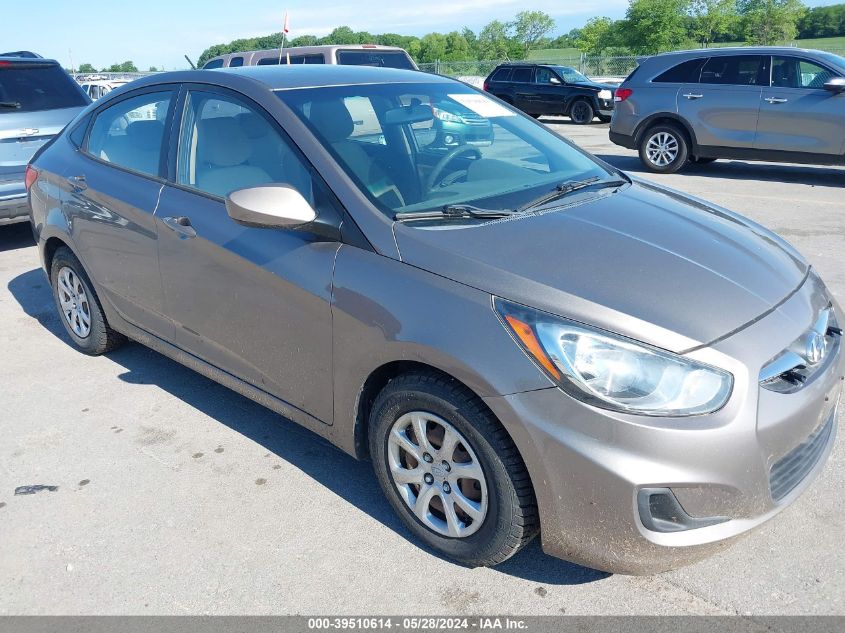 2014 Hyundai Accent Gls VIN: KMHCT4AE5EU673478 Lot: 39510614