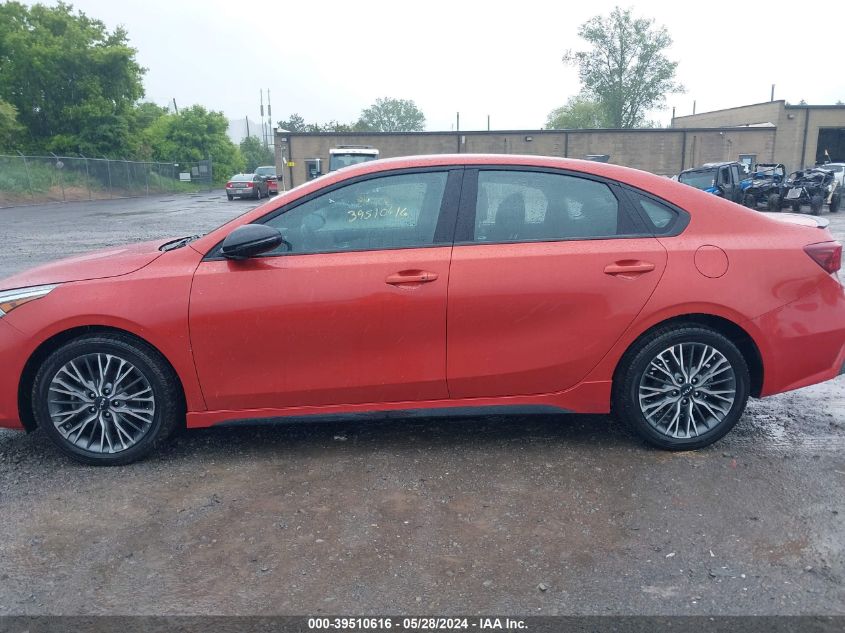 2023 Kia Forte Gt-Line VIN: 3KPF54AD2PE548734 Lot: 39510616