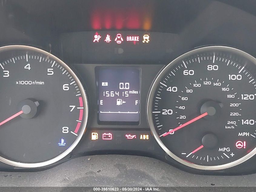 2015 Subaru Impreza 2.0I VIN: JF1GPAA6XF9324537 Lot: 39510623