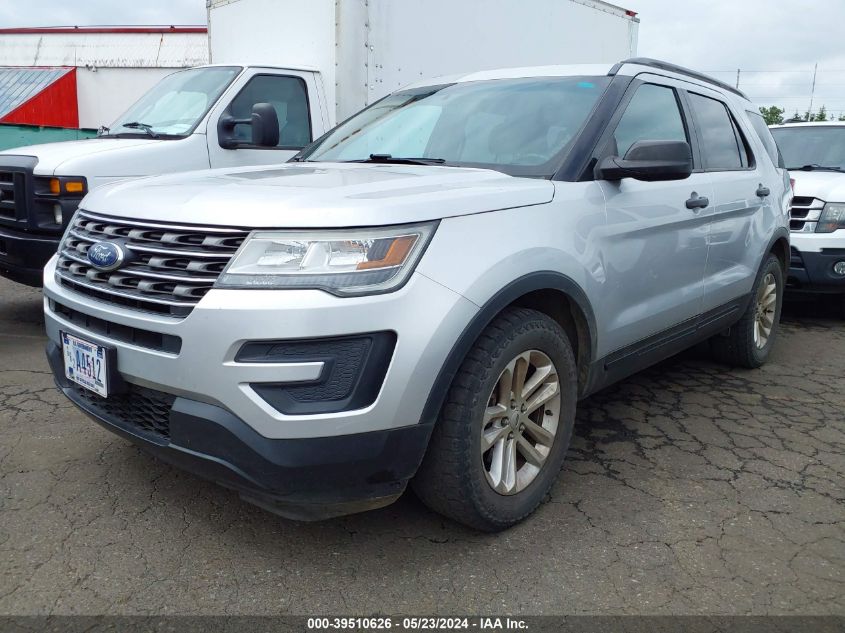 2016 Ford Explorer VIN: 1FM5K8B81GGA72761 Lot: 39510626