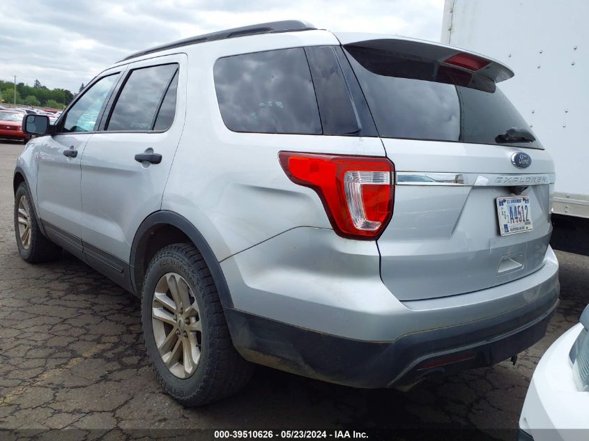 2016 Ford Explorer VIN: 1FM5K8B81GGA72761 Lot: 39510626