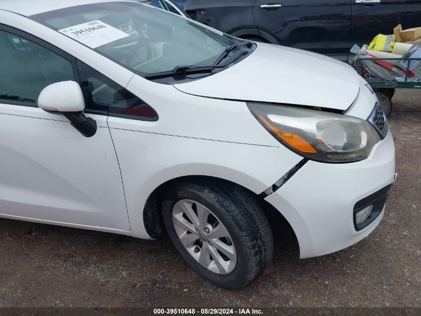 2013 Kia Rio Ex VIN: KNADN4A30D6113661 Lot: 39510648