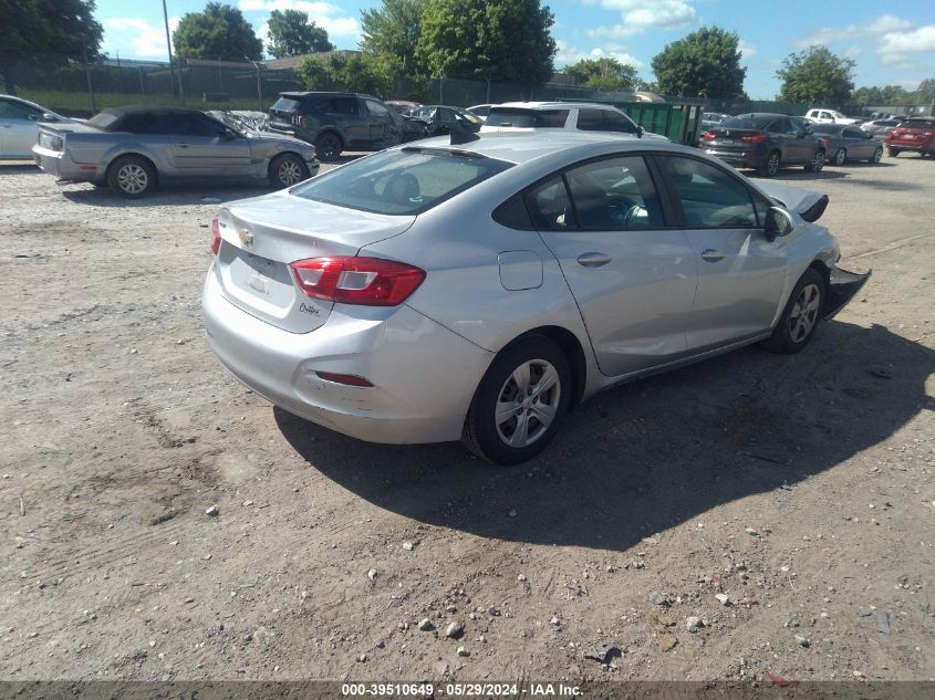 2016 Chevrolet Cruze Ls Auto VIN: 1G1BC5SM6G7291997 Lot: 39510649