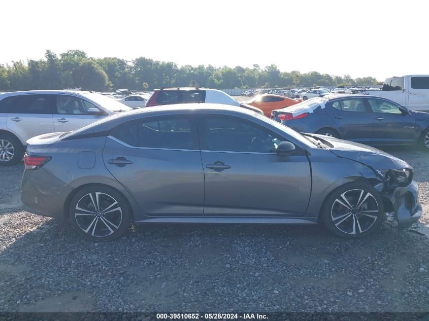 2020 Nissan Sentra Sr Xtronic Cvt VIN: 3N1AB8DV8LY308209 Lot: 39510652