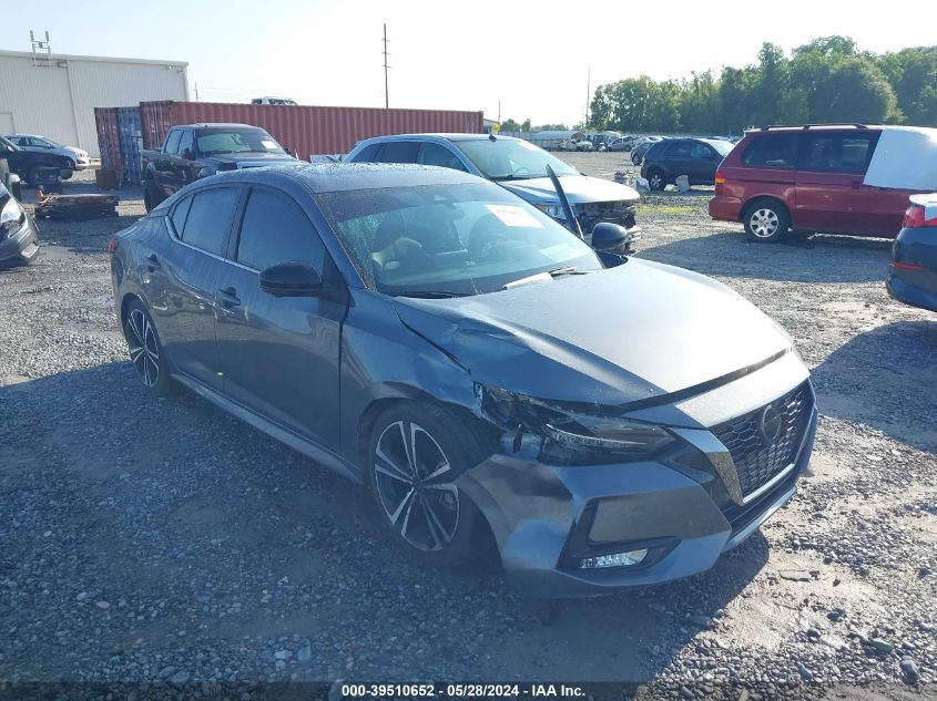 2020 Nissan Sentra Sr Xtronic Cvt VIN: 3N1AB8DV8LY308209 Lot: 39510652