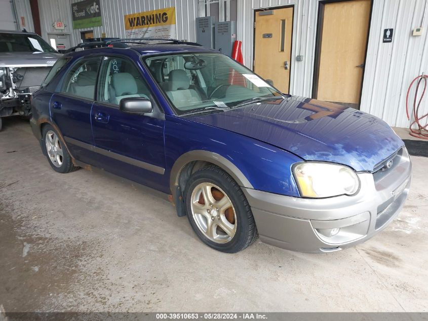 2004 Subaru Impreza Outback Sport VIN: JF1GG68544H814789 Lot: 39510653