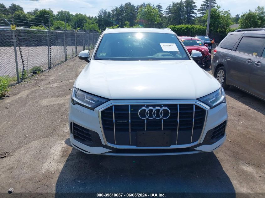 2021 Audi Q7 Premium Plus 55 Tfsi Quattro Tiptronic VIN: WA1LXAF70MD025766 Lot: 39510657