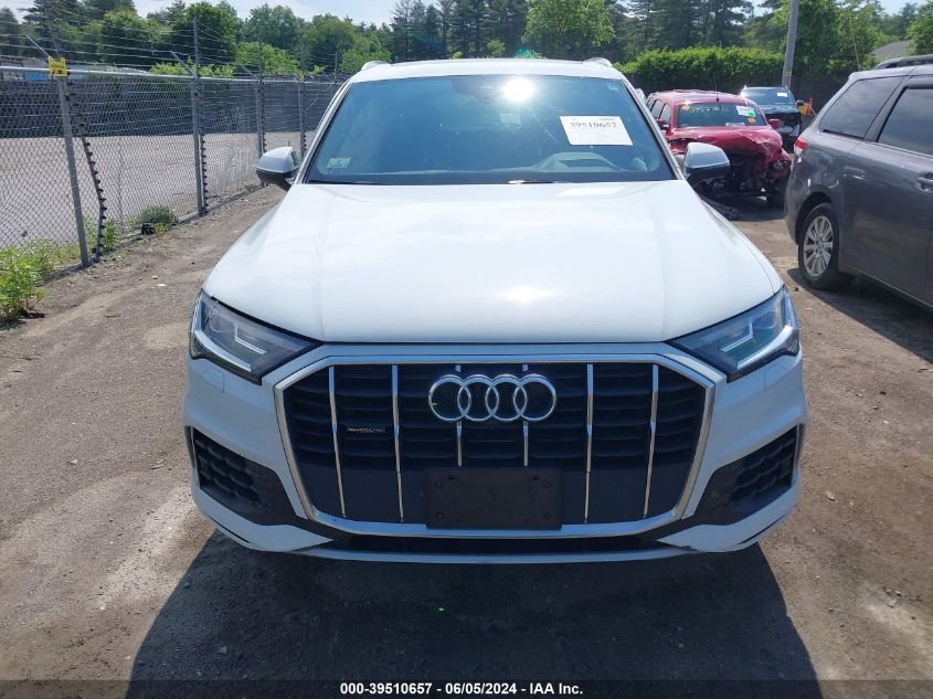 2021 Audi Q7 Premium Plus 55 Tfsi Quattro Tiptronic VIN: WA1LXAF70MD025766 Lot: 39510657