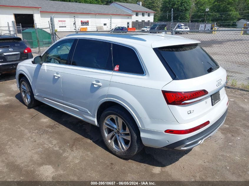 2021 Audi Q7 Premium Plus 55 Tfsi Quattro Tiptronic VIN: WA1LXAF70MD025766 Lot: 39510657