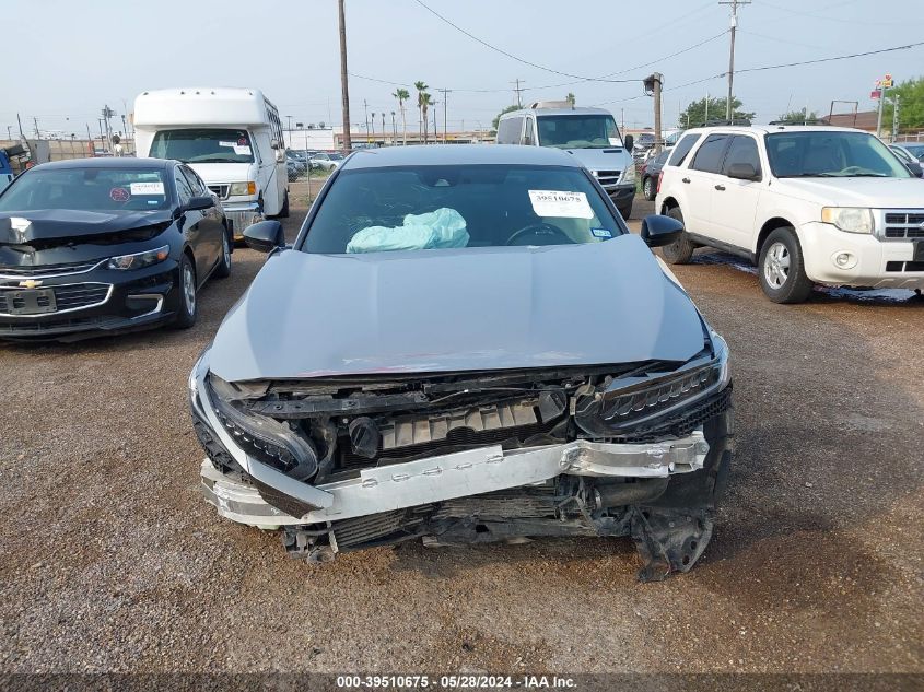 2022 Honda Accord Sport VIN: 1HGCV1F36NA015871 Lot: 39510675