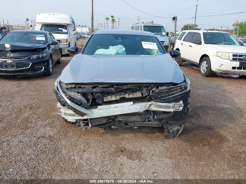 2022 Honda Accord Sport VIN: 1HGCV1F36NA015871 Lot: 39510675