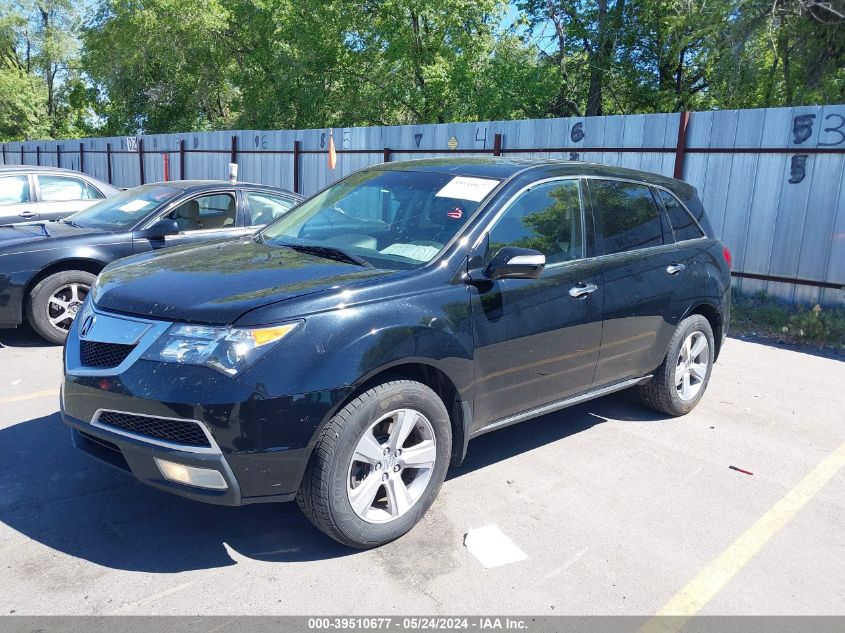 2013 Acura Mdx Technology Package VIN: 2HNYD2H34DH517847 Lot: 39510677