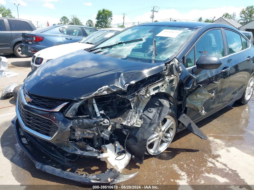 2018 Chevrolet Cruze Lt Auto VIN: 1G1BE5SM7J7114750 Lot: 39510678