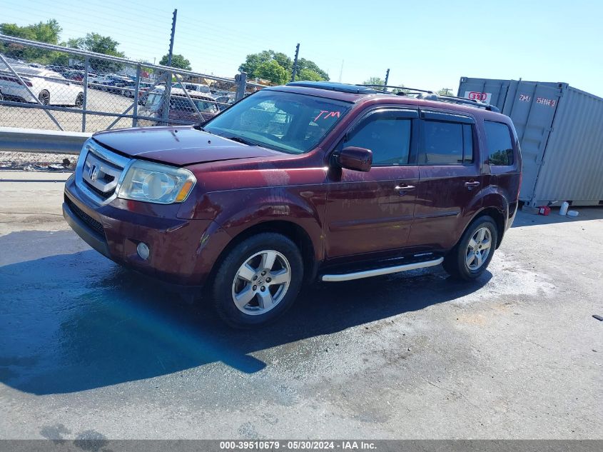 5FNYF3H51BB030325 2011 Honda Pilot Ex-L