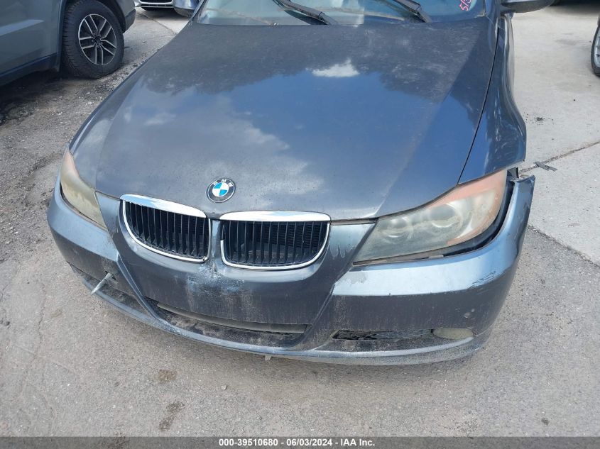 2007 BMW 328I VIN: WBAVA33557KX70704 Lot: 39510680