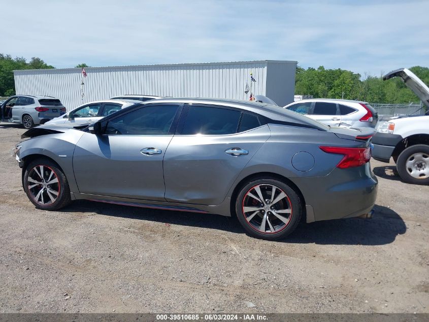 2016 Nissan Maxima 3.5 Sl VIN: 1N4AA6AP1GC901151 Lot: 39510685