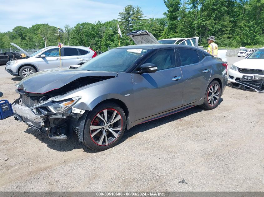 2016 Nissan Maxima 3.5 Sl VIN: 1N4AA6AP1GC901151 Lot: 39510685