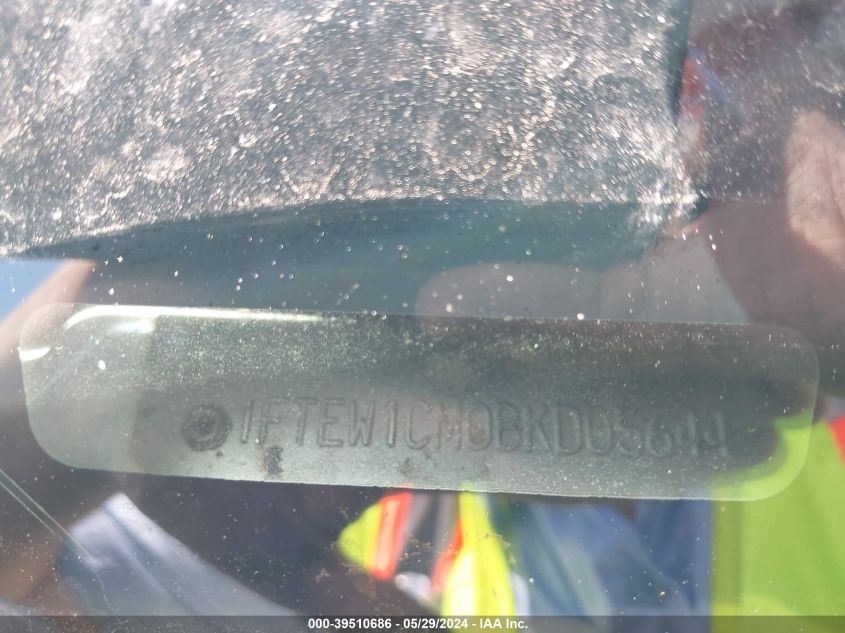 2011 Ford F-150 Xlt VIN: 1FTEW1CM0BKD05644 Lot: 39510686