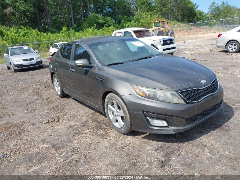 2014 Kia Optima Lx VIN: 5XXGM4A76EG276923 Lot: 39510693